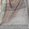 Kaashvi Beige Pure Tussar Silk Gujrati Embroidered Saree