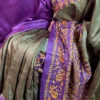 Jayshree Pure Tussar Silk Kantha Embroidered Saree