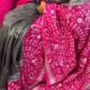 Alishaa Pink Kantha Embroidered Bangalore Silk Saree