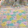 Pastel Elegance Pure Tussar Silk Kantha Embroidered Saree