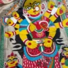 Divine Grace Pure Tussar Silk Kantha Embroidered Saree