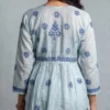Reshma White Short Chikankari Kurta