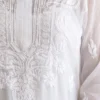 Disha White Chikankari Kurta