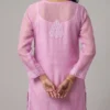 Aysha Pink Chikankari Kurta